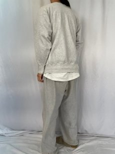 画像4: 90's Champion REVERSE WEAVE "ST.JOHN'S" プリントスウェット XL (4)