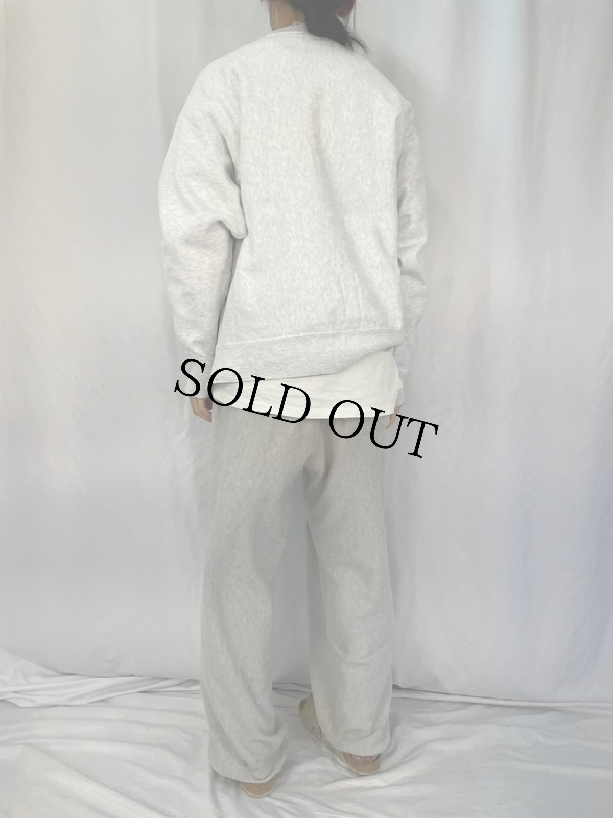 画像4: Champion REVERSE WEAVE "FERRUM COLLEGE" プリントスウェット L (4)