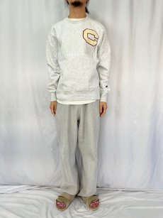 画像2: Champion REVERSE WEAVE パッチ付き スウェット L (2)