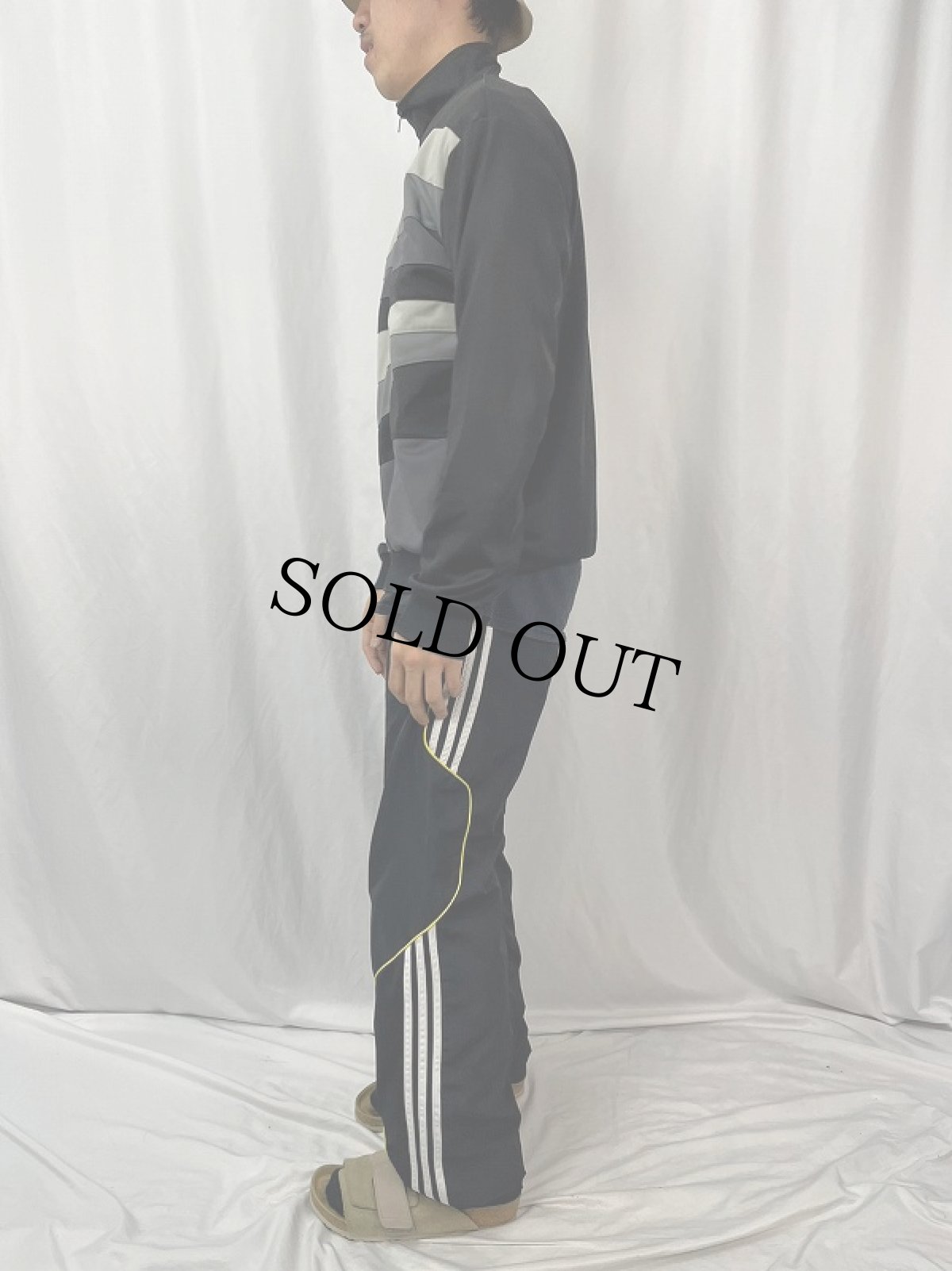 画像3: 80's FRED PERRY ロゴワッペン 切り替えデザイン トラックジャケット L (3)