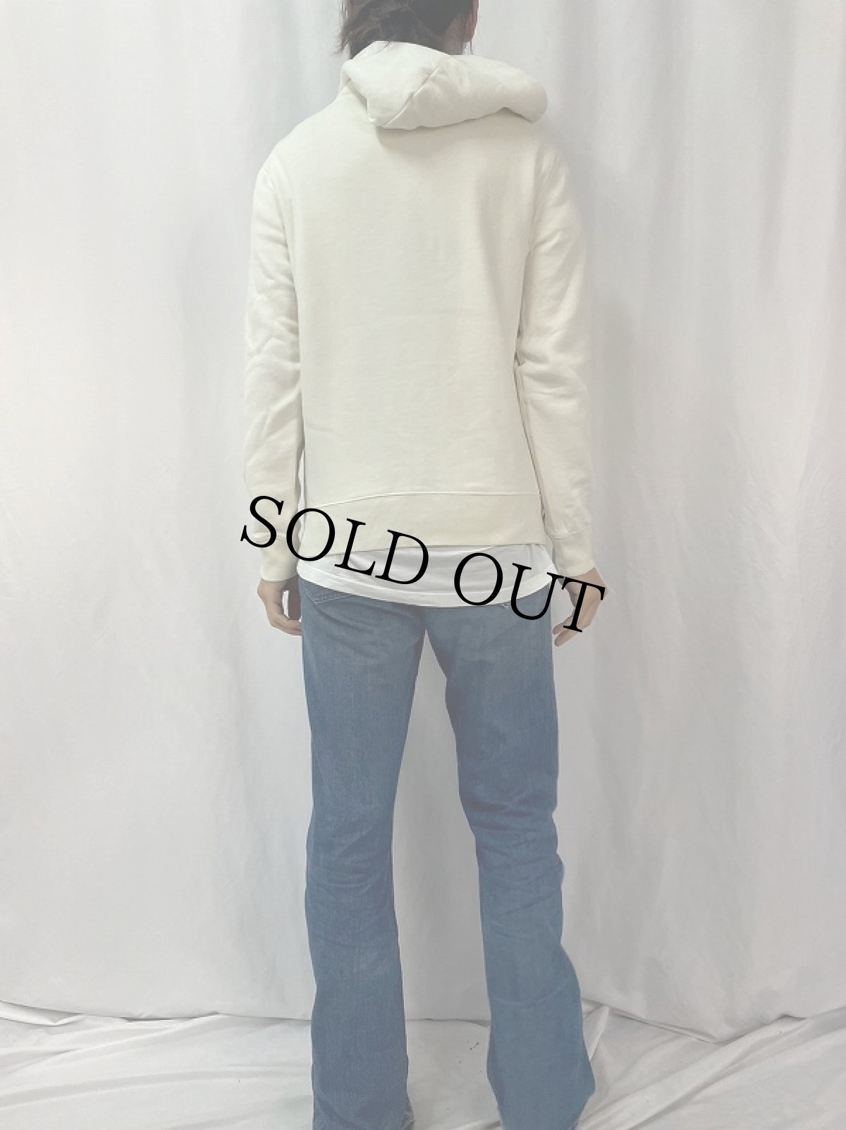 画像4: POLO Ralph Lauren セパポケ 後付けスウェットフーディー M (4)