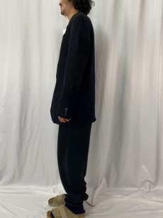 画像3: 80's Yves Saint-Laurent FRANCE製 総柄 ウールテーラードジャケット  (3)