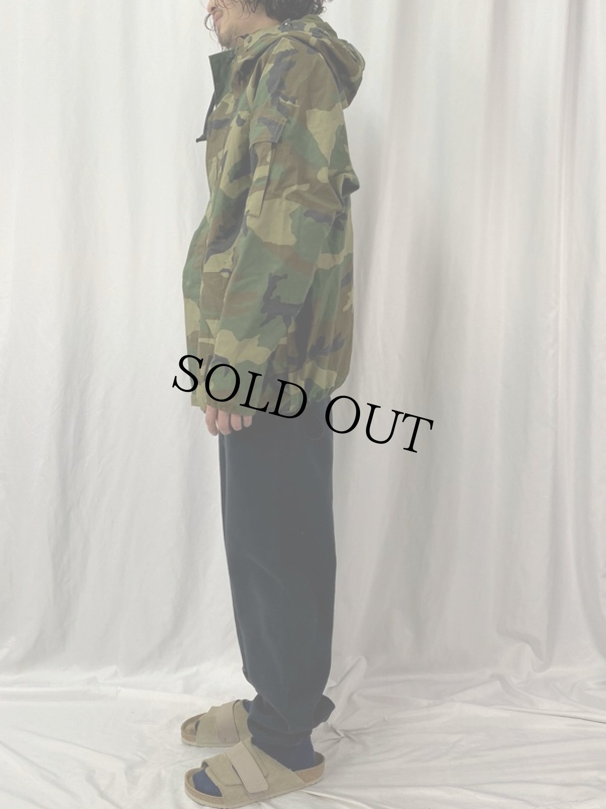 画像3: U.S.MILITARY ECWCS ウッドランドカモ パーカ 1st初期型 LARGE-SHORT (3)