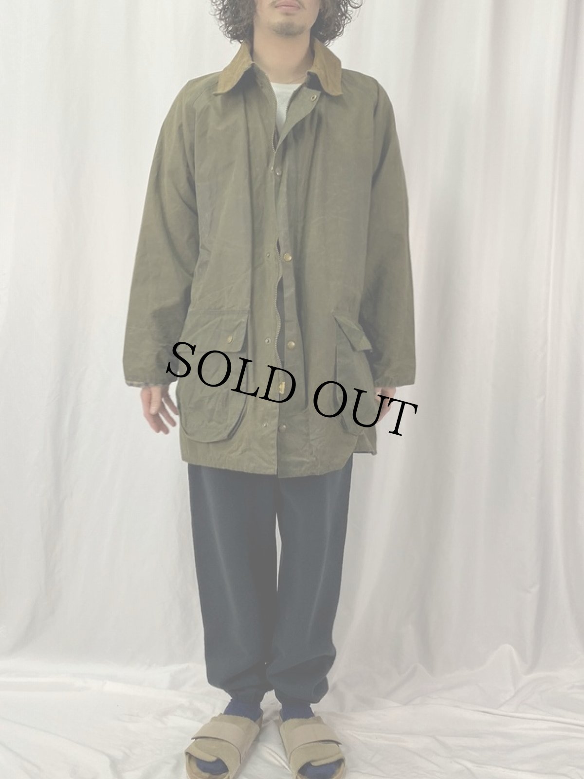 画像2: 70〜80's Aquascutum オイルドジャケット L (2)