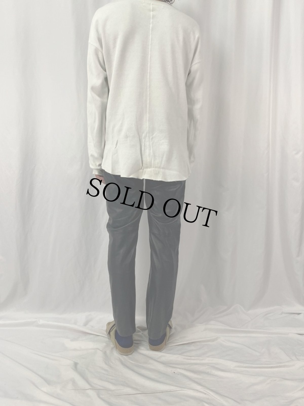 画像4: JOY レザーパンツ W28 BLACK (4)