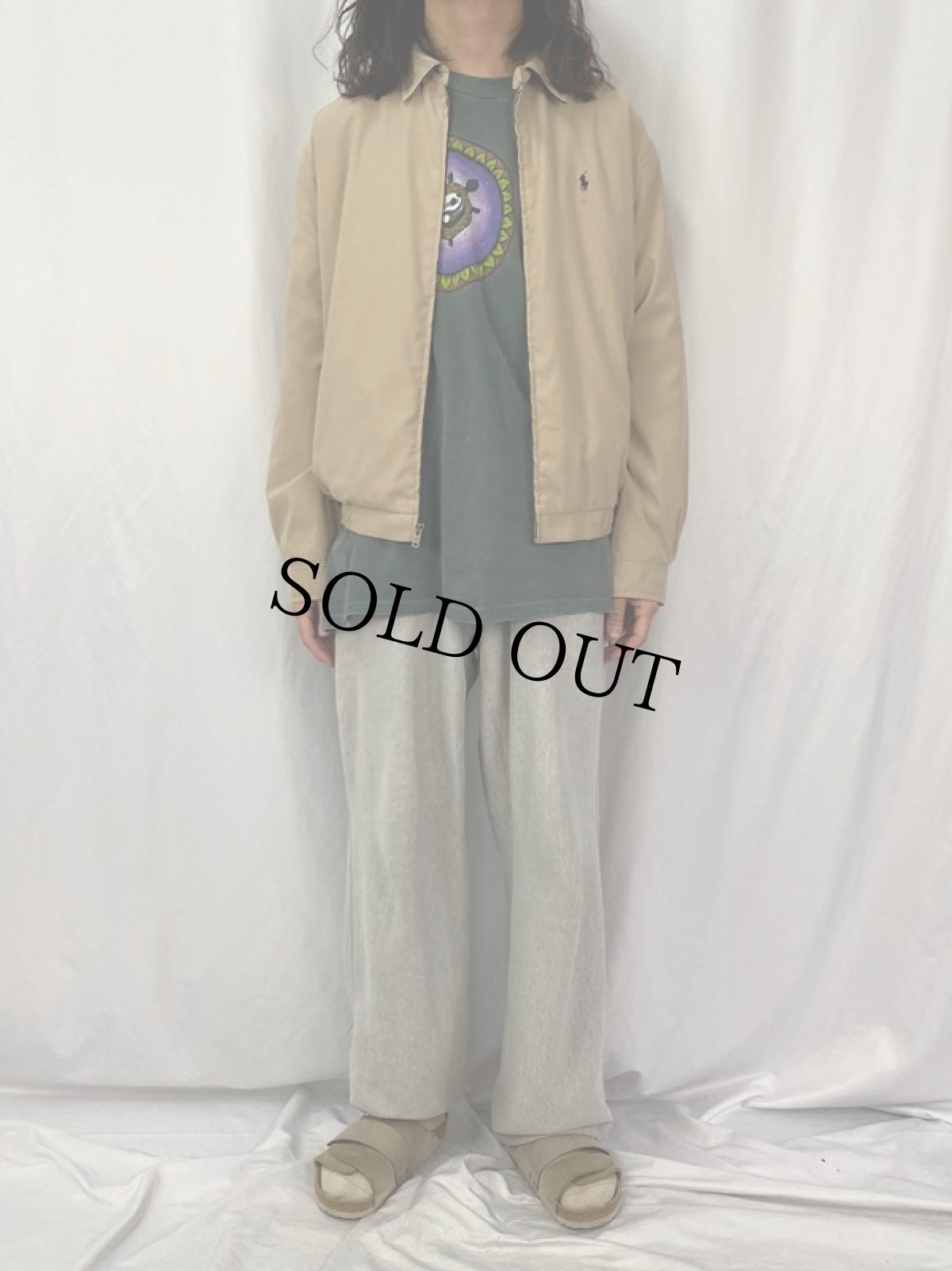 画像2: POLO Ralph Lauren スウィングトップ M (2)