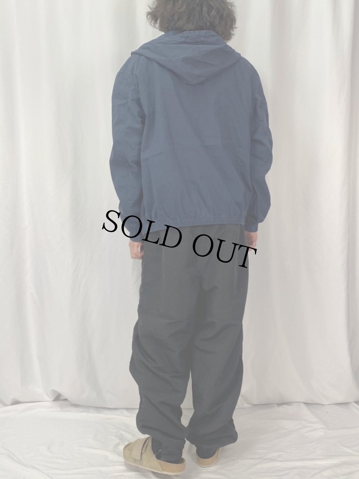 画像4: POLO Ralph Lauren ロゴ刺繍 コットンパーカー L (4)