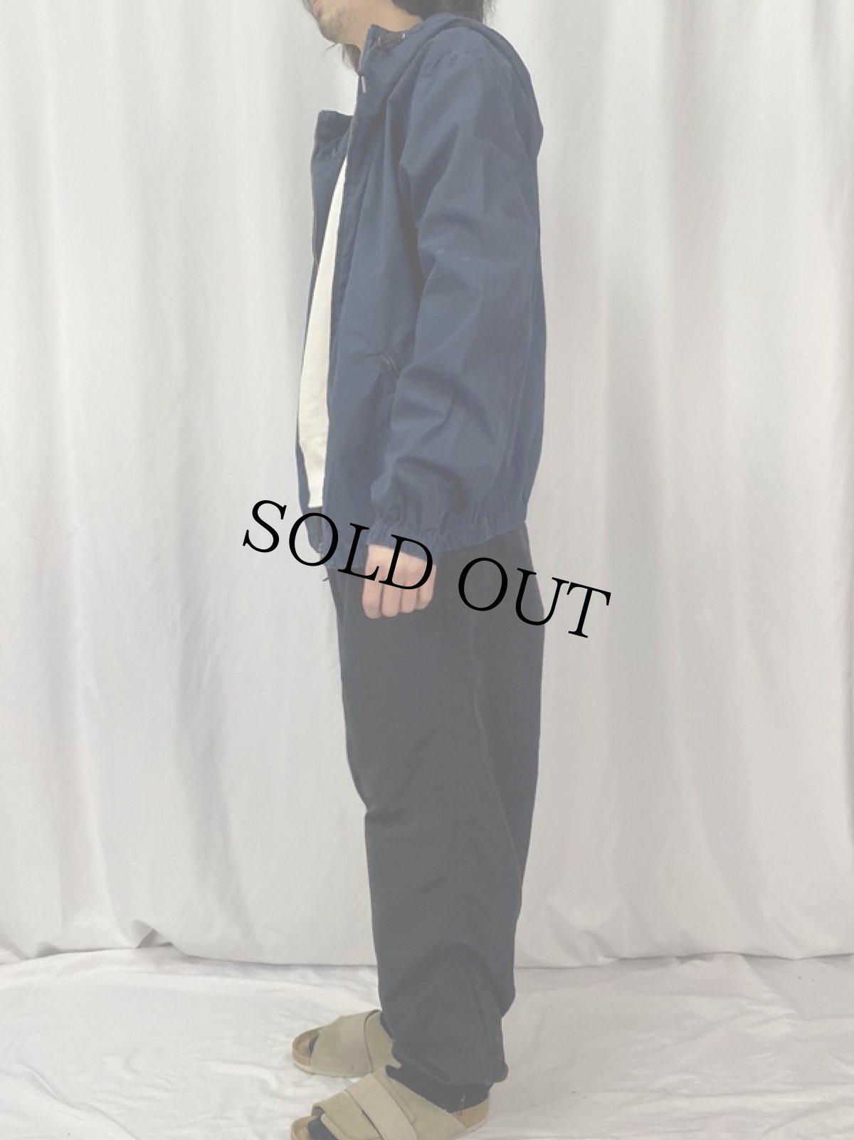 画像3: POLO Ralph Lauren ロゴ刺繍 コットンパーカー L (3)