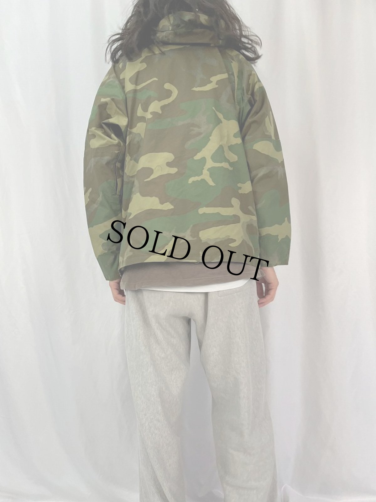 画像4: 90's U.S.MILITARY ECWCS ウッドランドカモ パーカ MEDIUM SHORT (4)