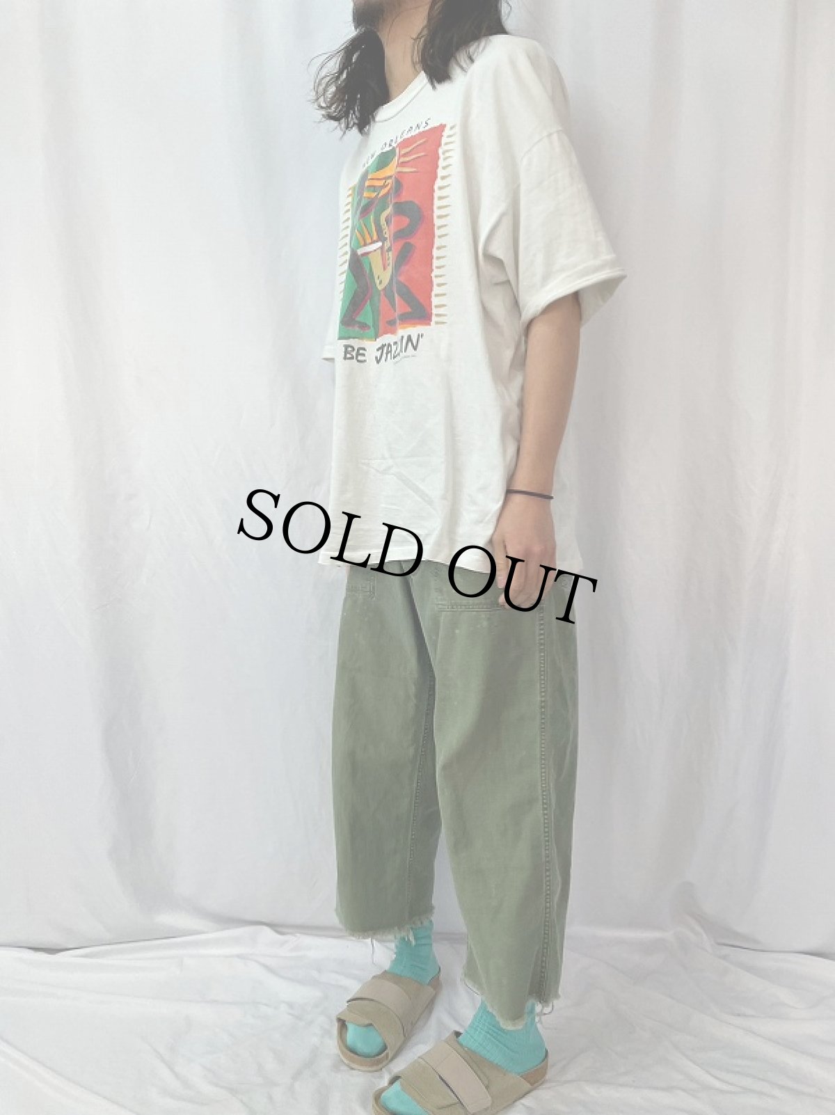 画像3: 60's U.S.ARMY "サイドアジャスタ付き" ベイカーパンツ W31 (3)