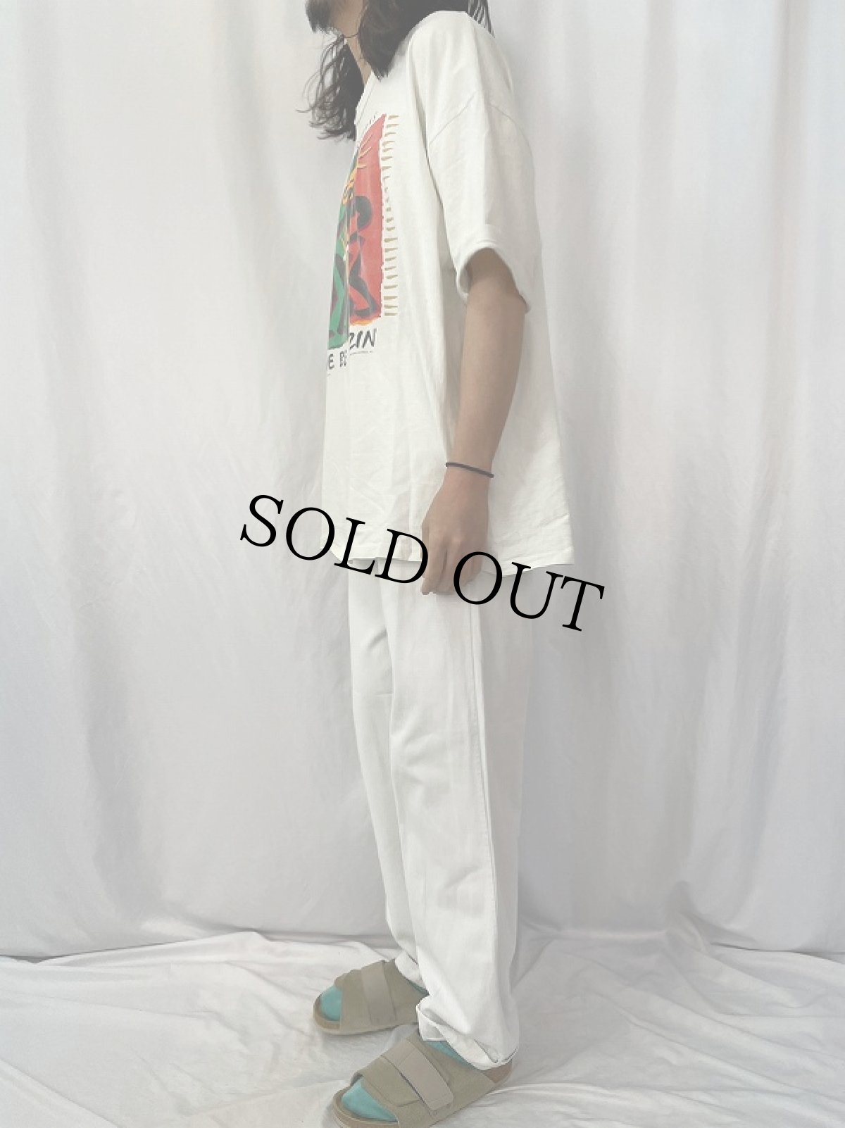 画像3: 50〜60's WHITE DUCK BRAND コットンワークパンツ W31 (3)