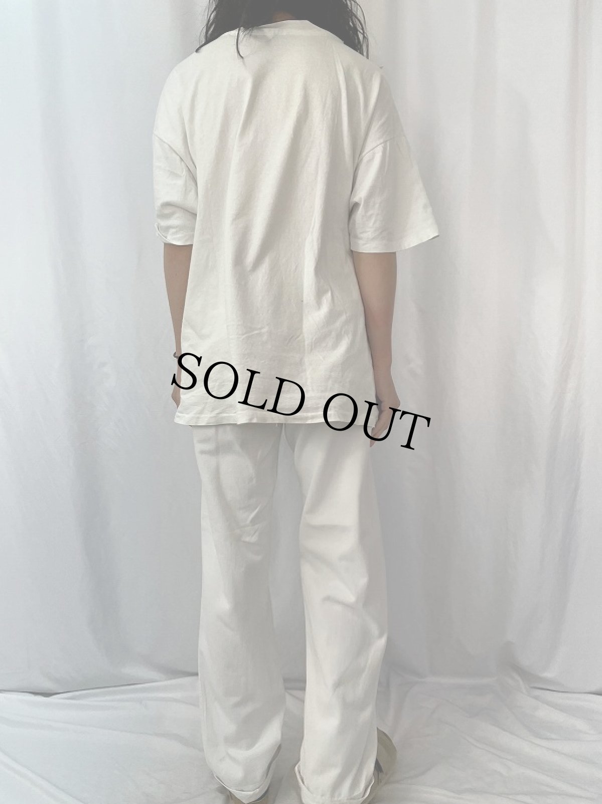 画像4: 50〜60's WHITE DUCK BRAND コットンワークパンツ W31 (4)