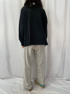 画像4: 90's POLO SPORT Ralph Lauren ロゴプリントロンT L BLACK (4)