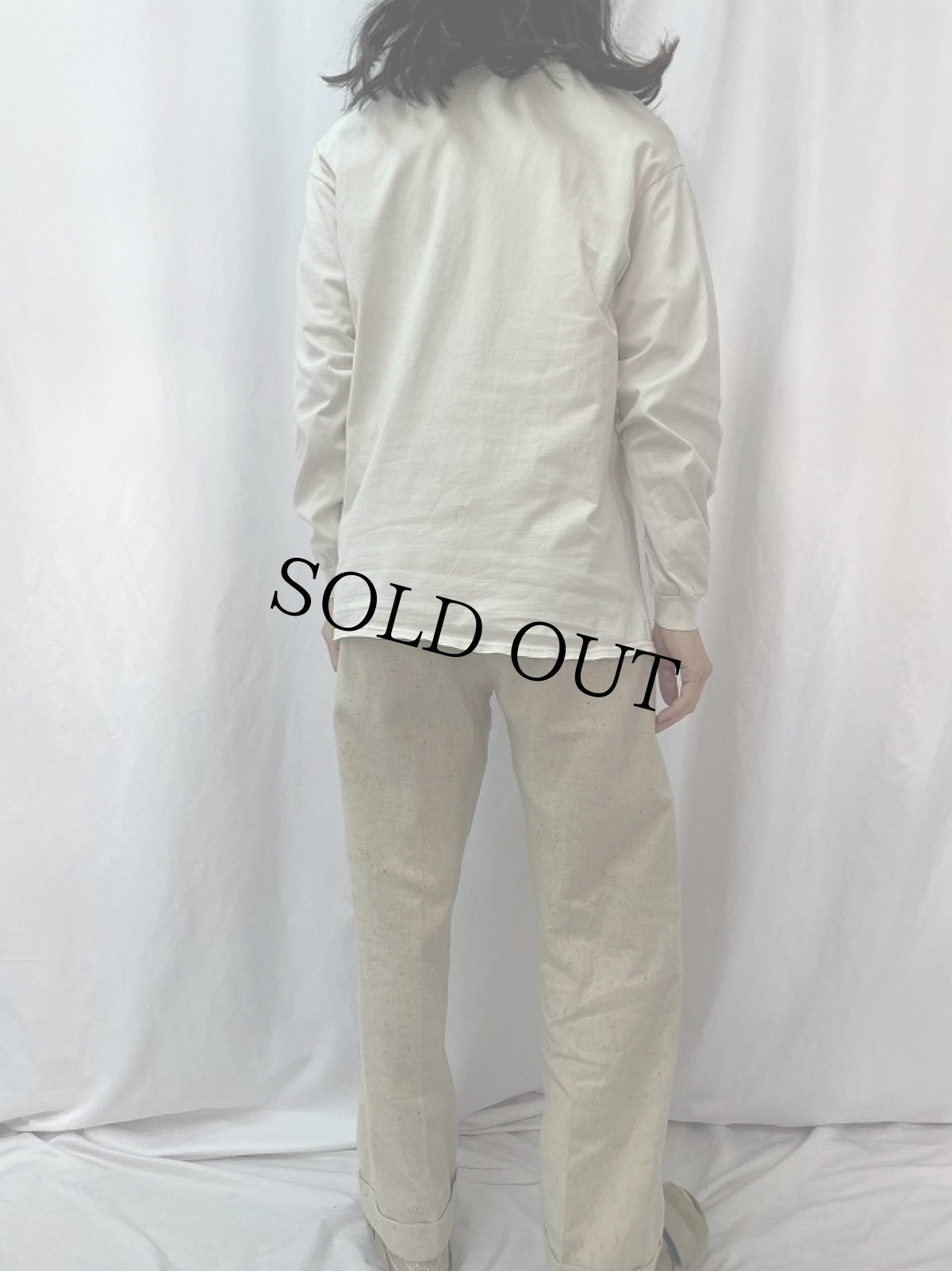 画像4: 90's "That Look" 犬プリントロンT L (4)