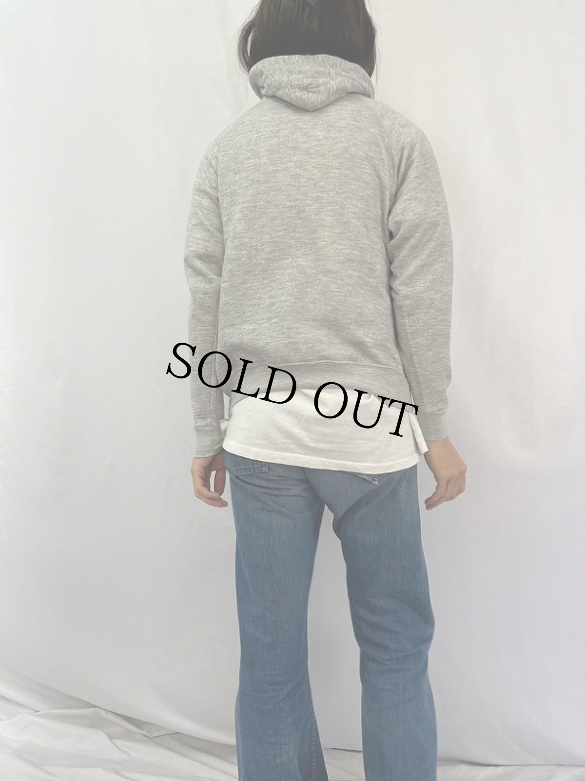 画像4: 90's OXFORD UNIVERSITY ENGLAND製 カレッジスウェットフーディー L (4)