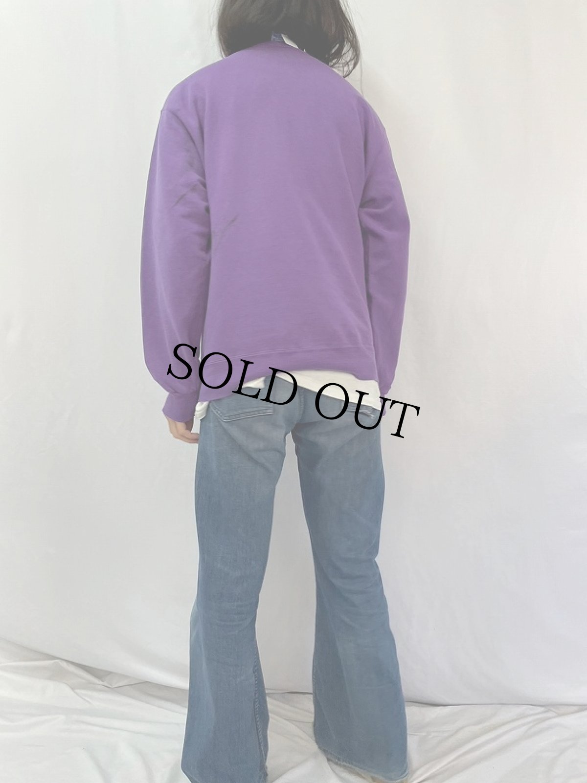 画像4: Champion USA製 "NEW YORK UNIVERSITY" カレッジプリントスウェット XL (4)