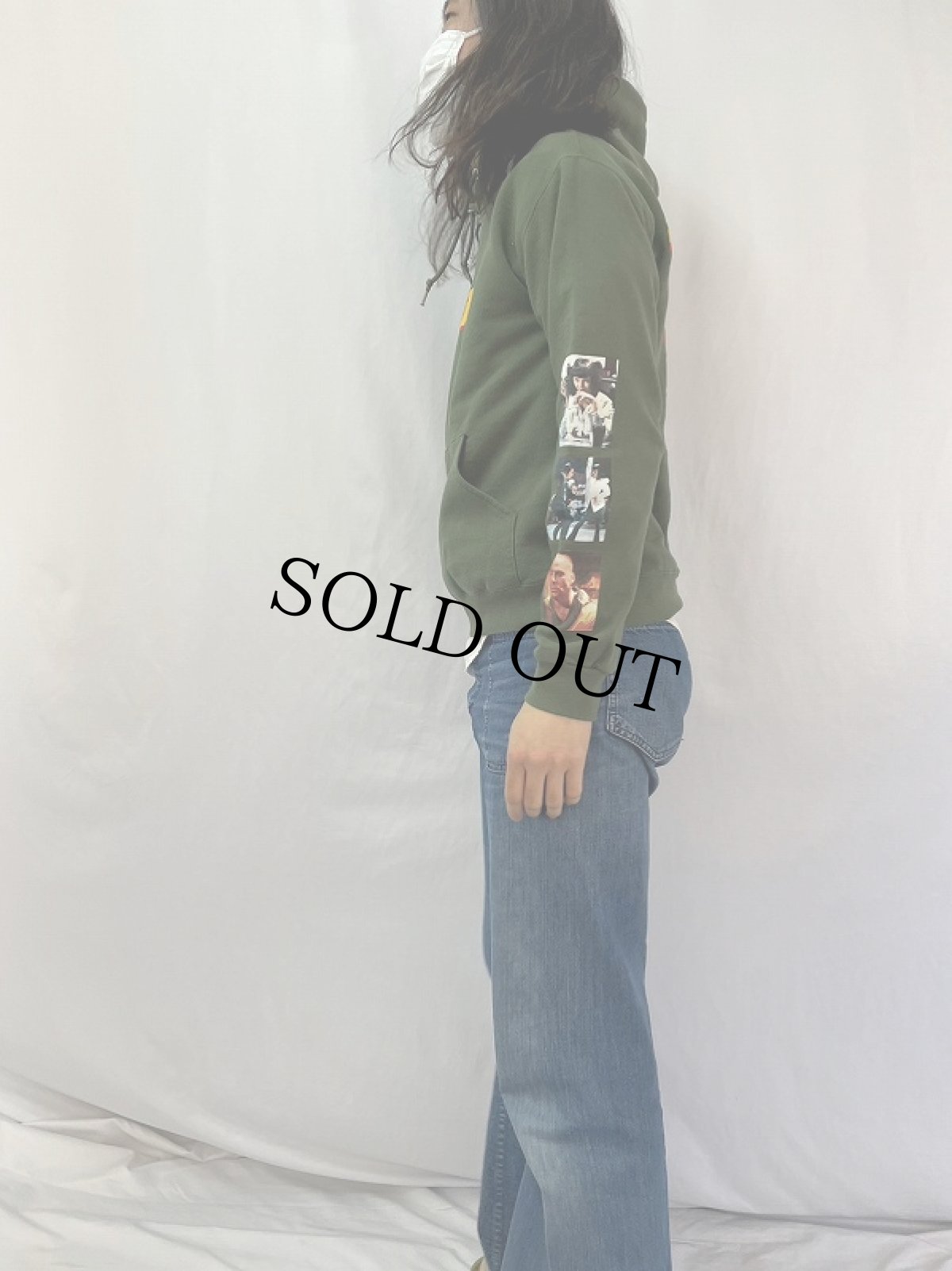 画像3: PULP FICTION 映画プリントスウェットフーディー S (3)