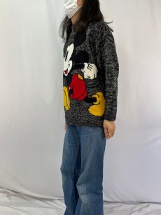 画像3: ERNY "MICKEY MOUSE" キャラクター ハイネックニットセーター (3)