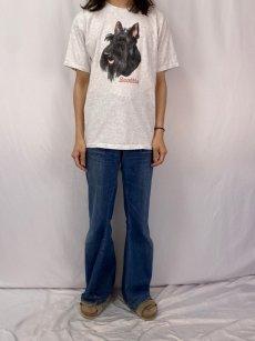 画像2: 90's "Scottie" 犬プリントTシャツ L (2)