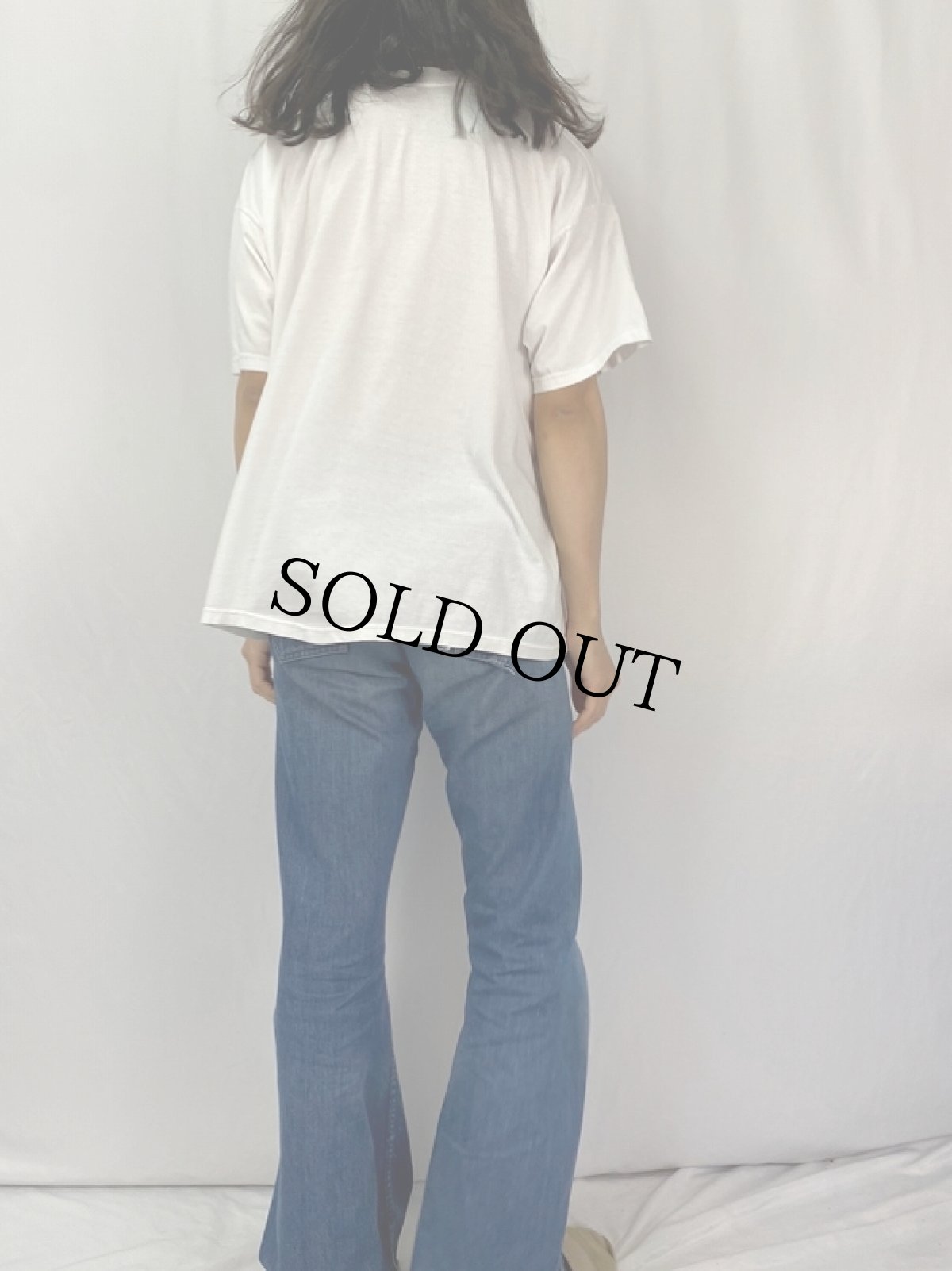 画像4: 90's "Black Chow" 犬プリントTシャツ XXL (4)