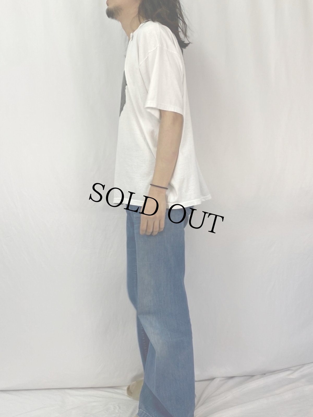 画像3: 90's "Black Chow" 犬プリントTシャツ XXL (3)