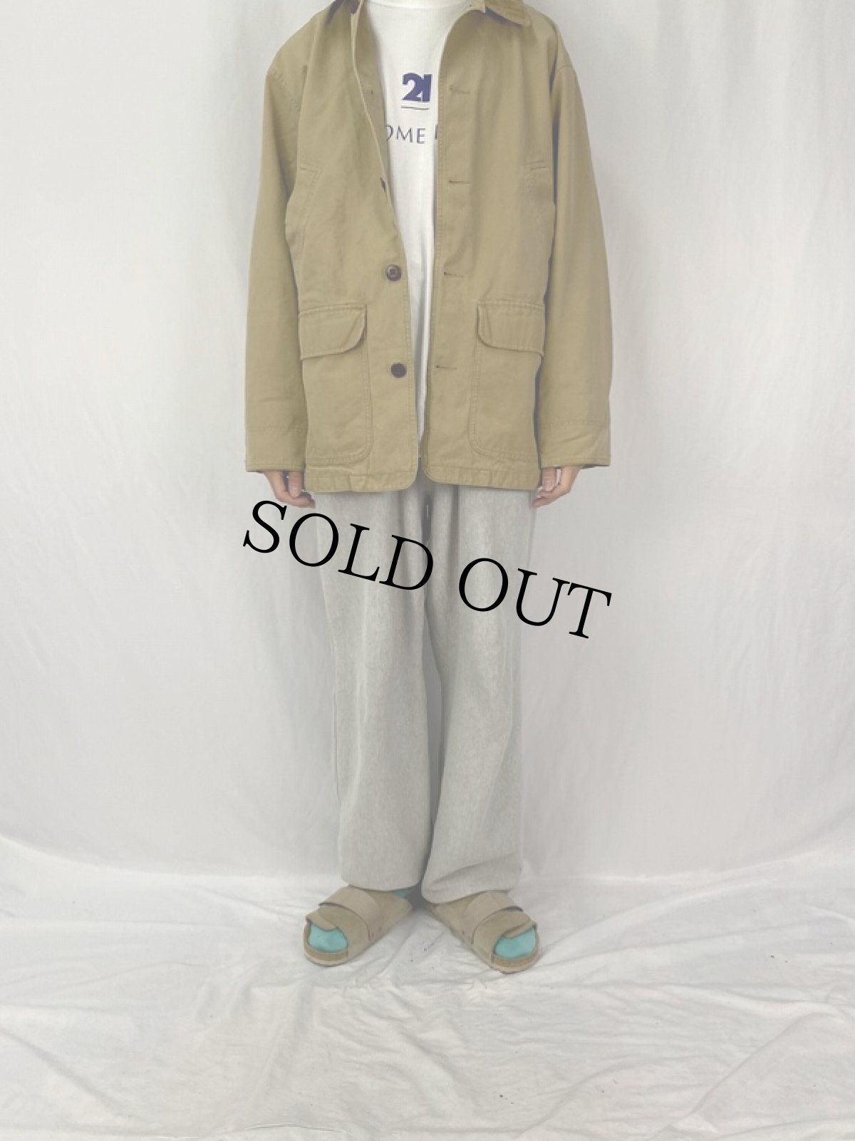 画像2: L.L.Bean ダックハンティングジャケット M (2)