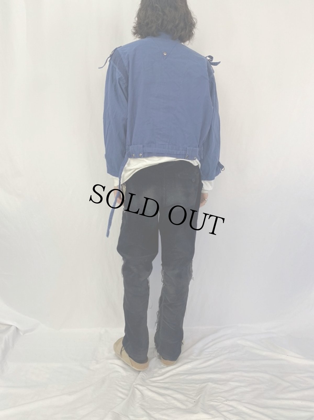 画像4: ドルマンスリーブ デザインブルゾン  (4)