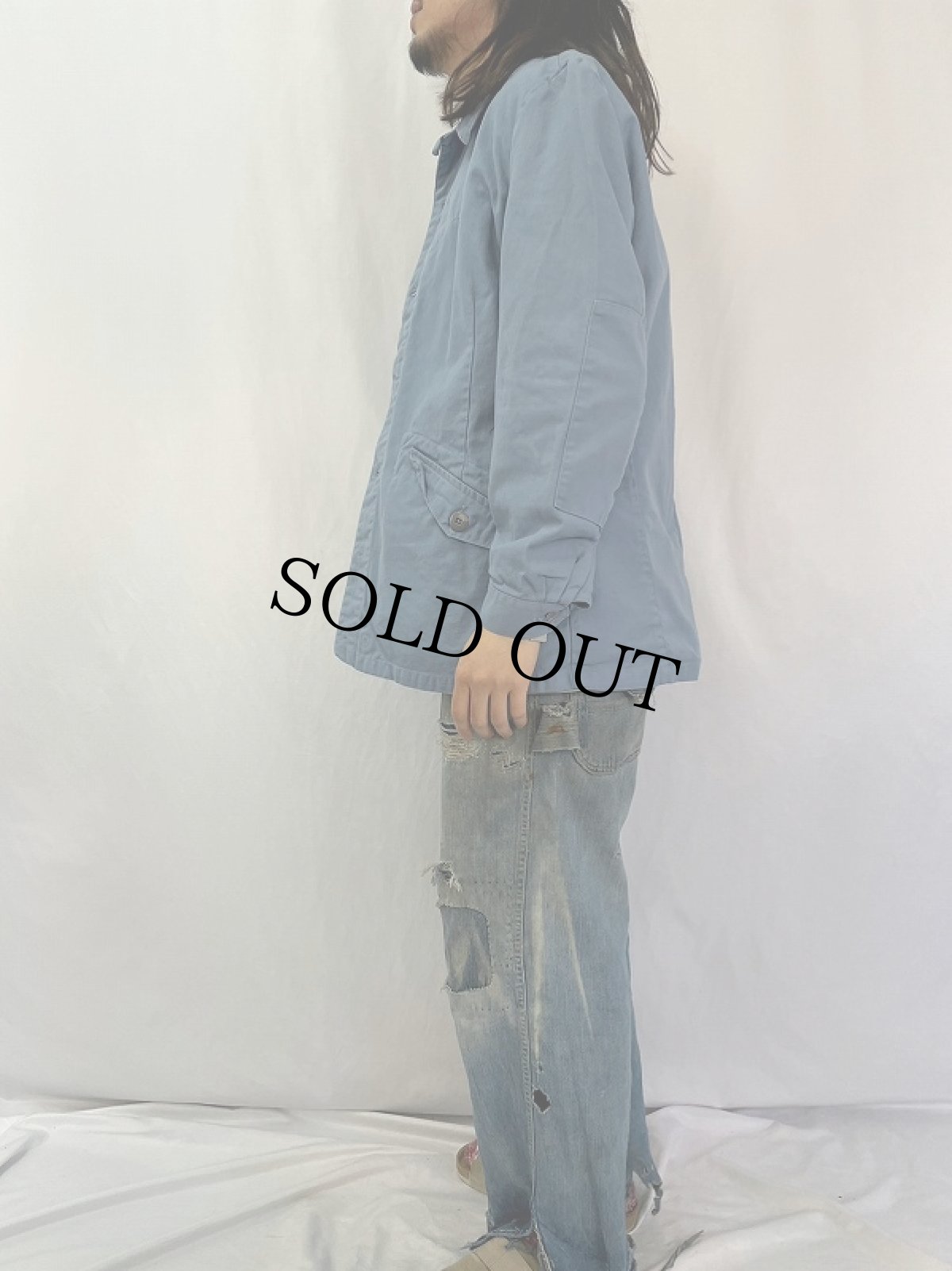 画像3: 90's スウェーデン軍 M-59フィールドコート (3)