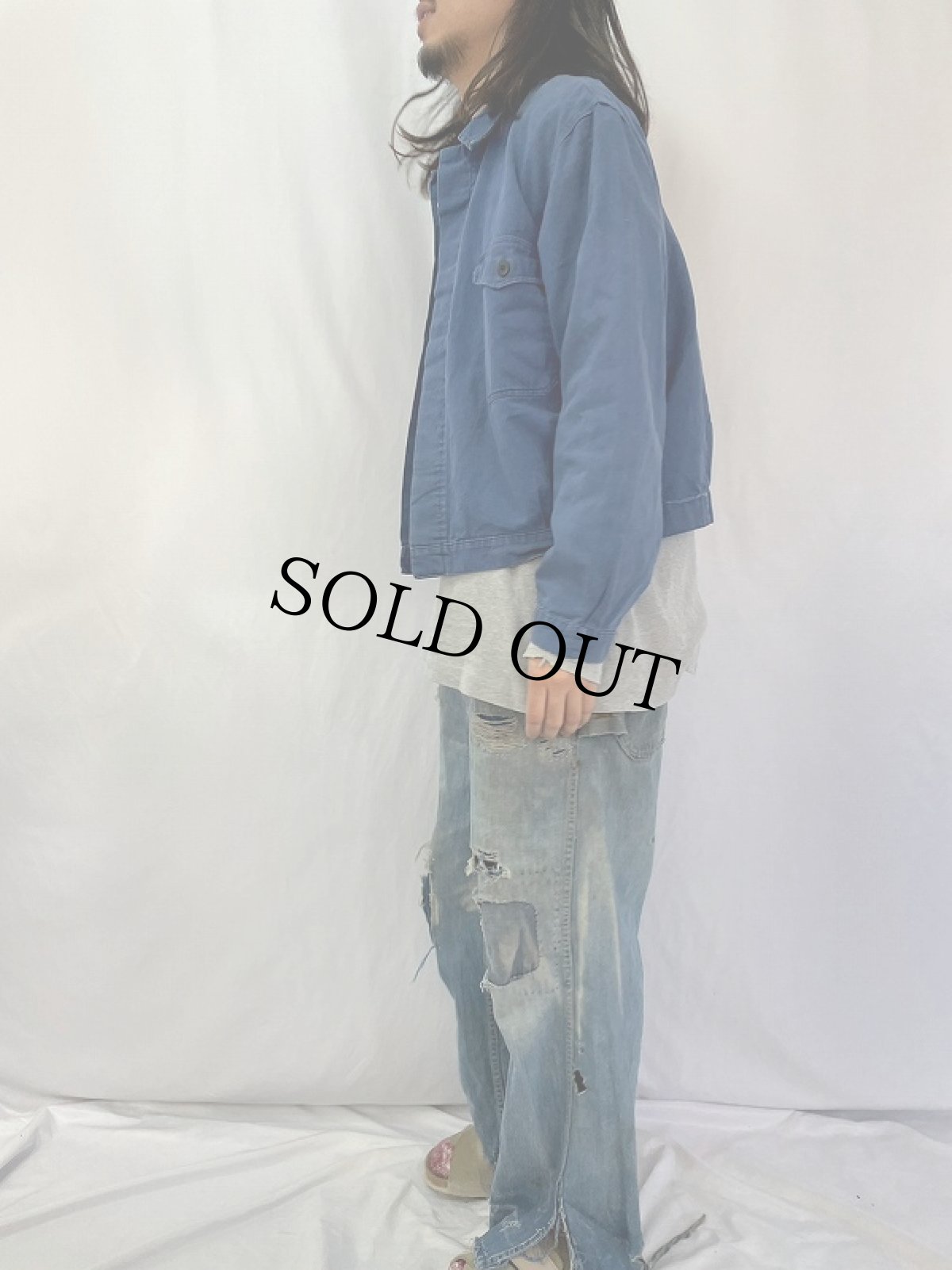 画像3: VINTAGE EURO ワークジャケット  (3)