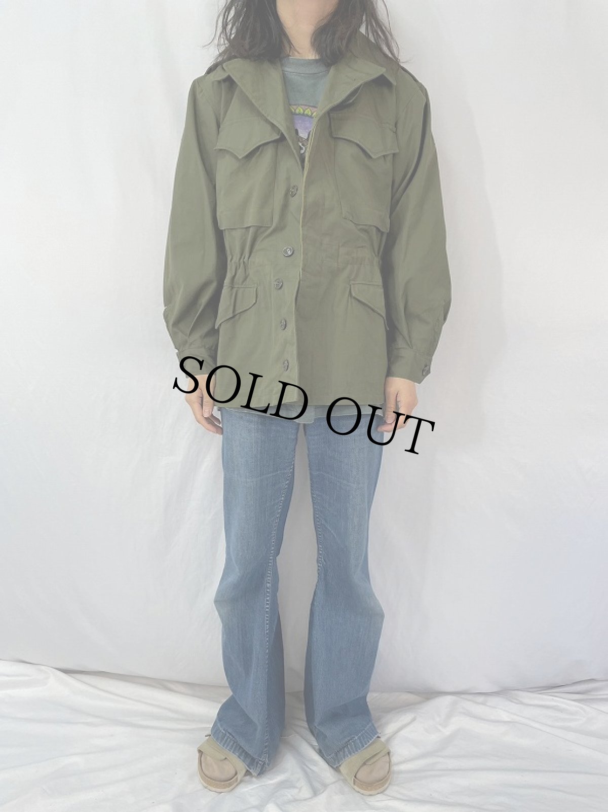 画像2: 【SALE】 民生品 M-43 TYPE フィールドジャケット SIZE 46 (2)