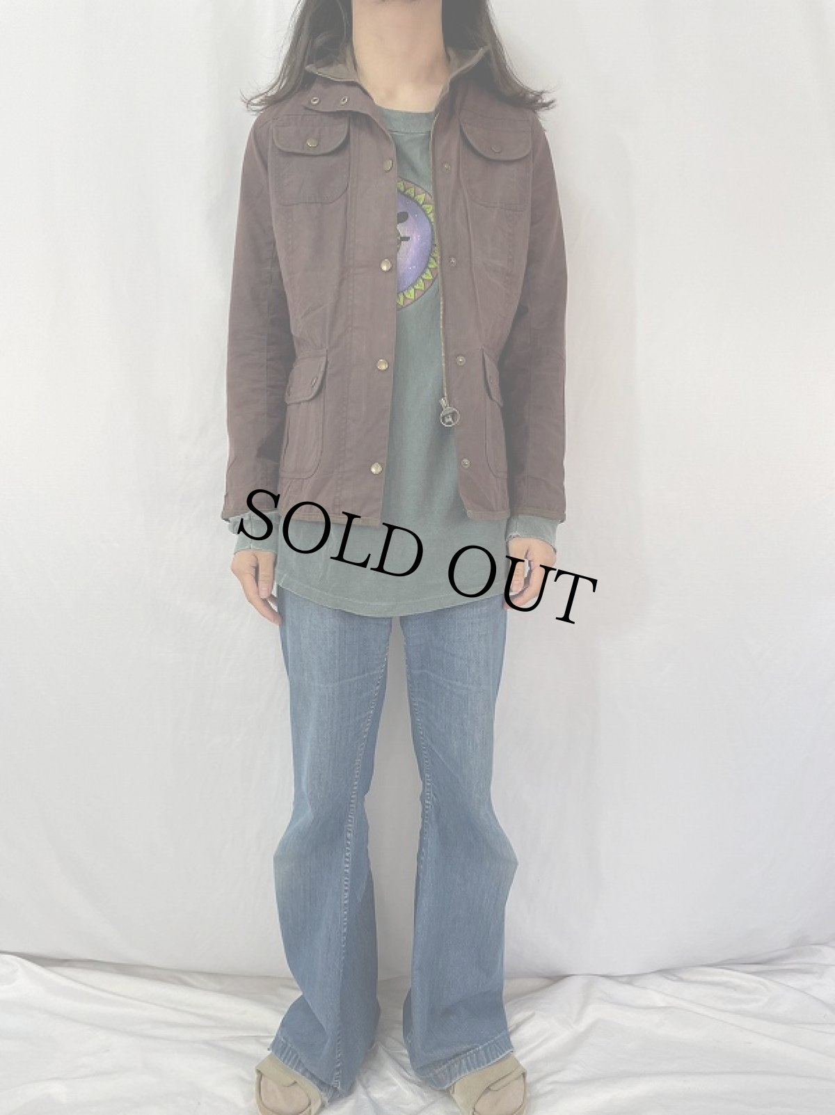 画像2: Barbour England製 3ワラント オイルドジャケット (2)