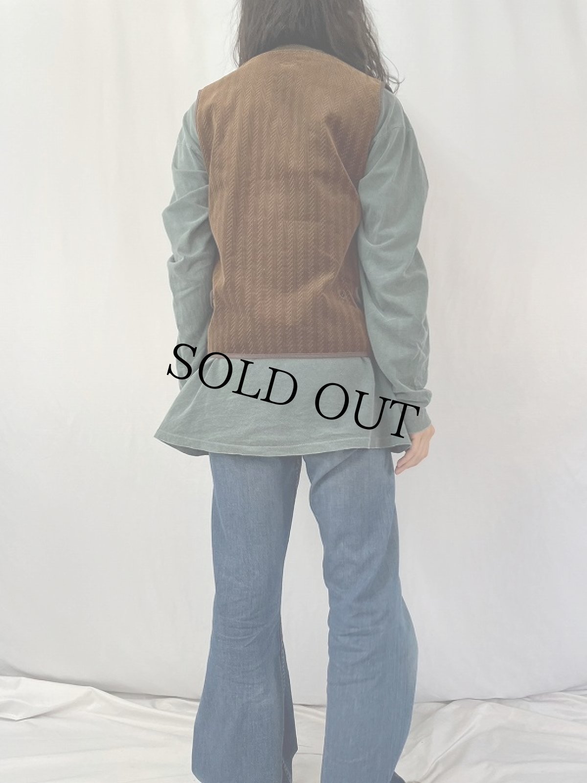 画像4: KAPITAL コーデュロイ ビーチベスト (4)