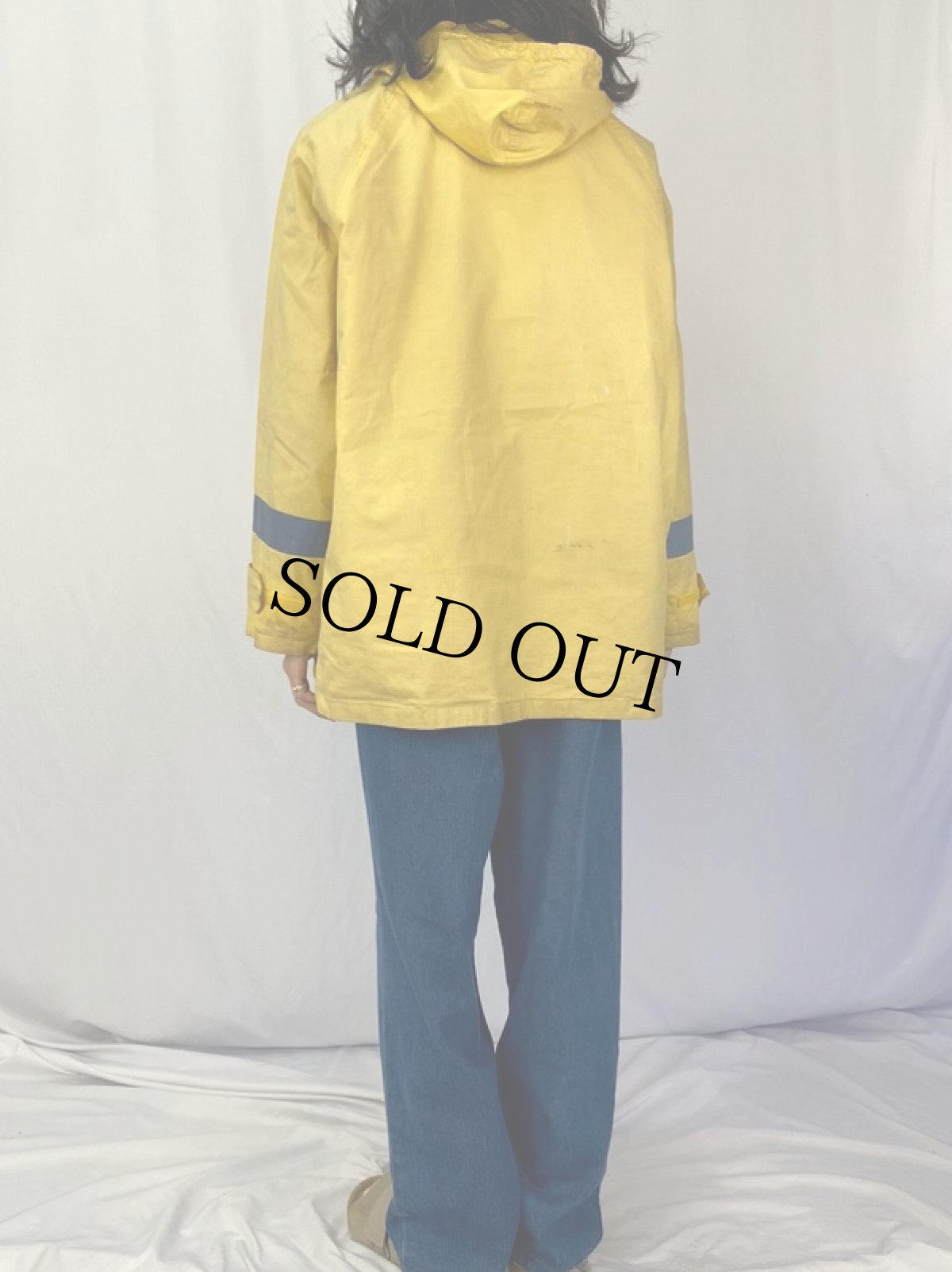 画像4: POLO Ralph Lauren ポロパッチ付き レインパーカー L (4)