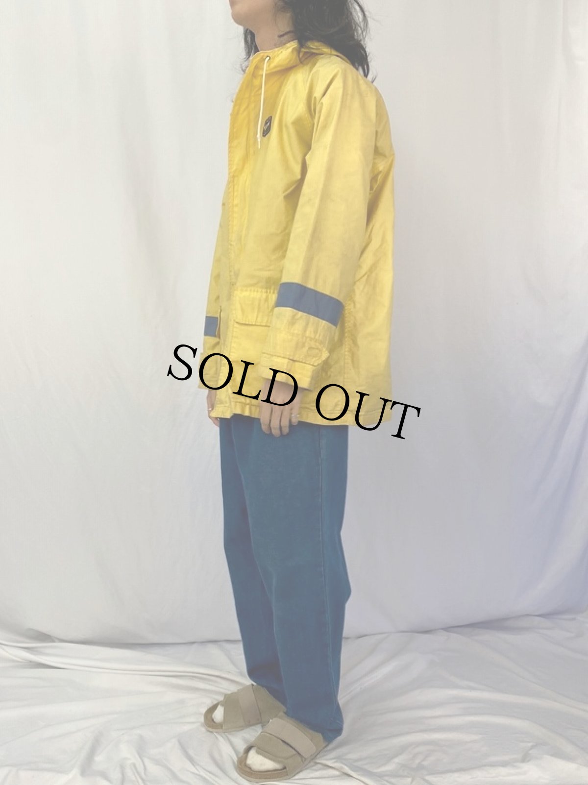 画像3: POLO Ralph Lauren ポロパッチ付き レインパーカー L (3)