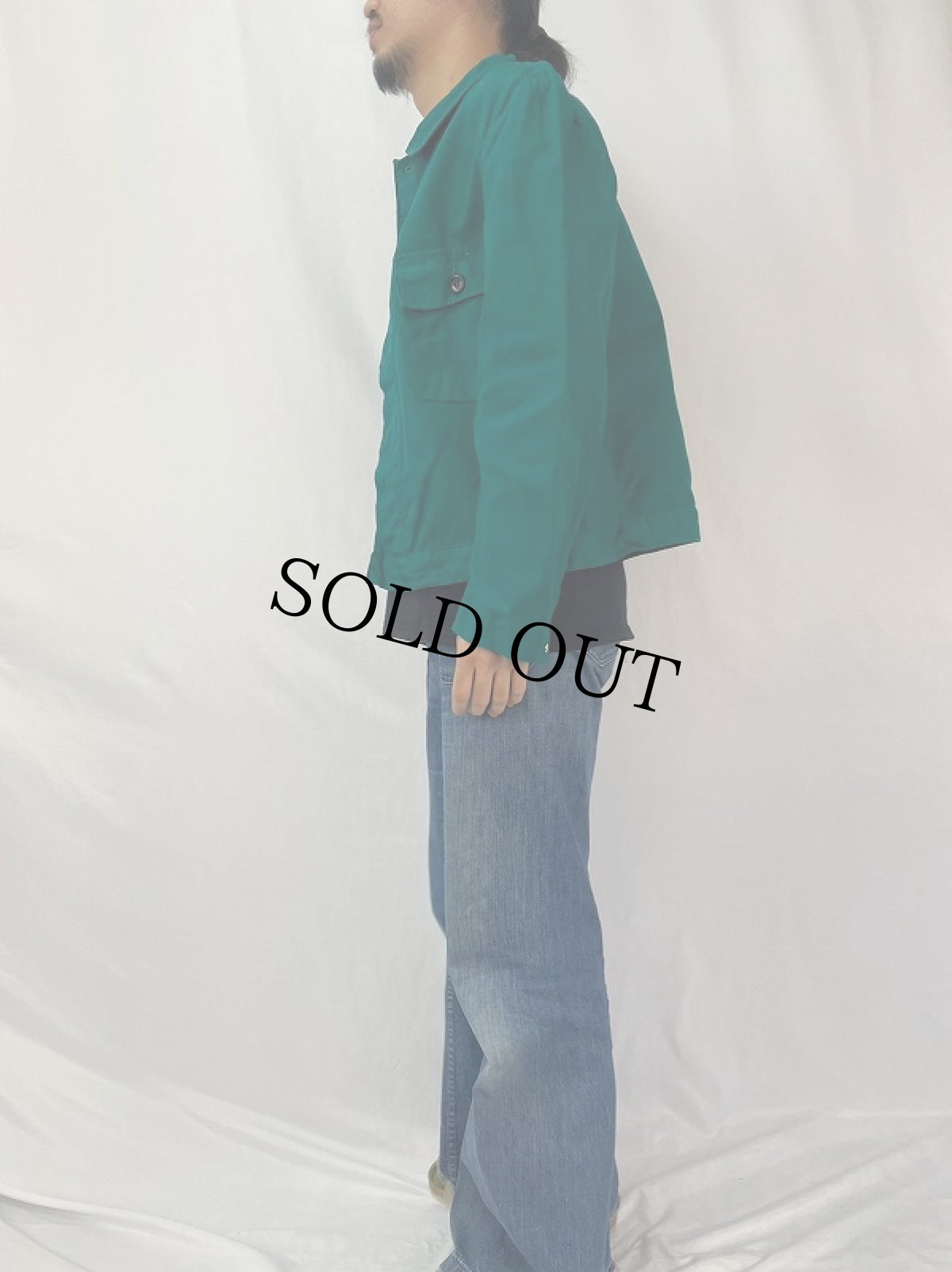 画像3: 70〜80's SANFOR コットンワークジャケット  (3)