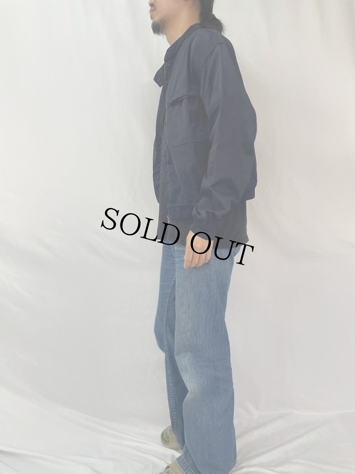 画像3: 80's〜 COMODITEX EURO ワークジャケット M NAVY (3)