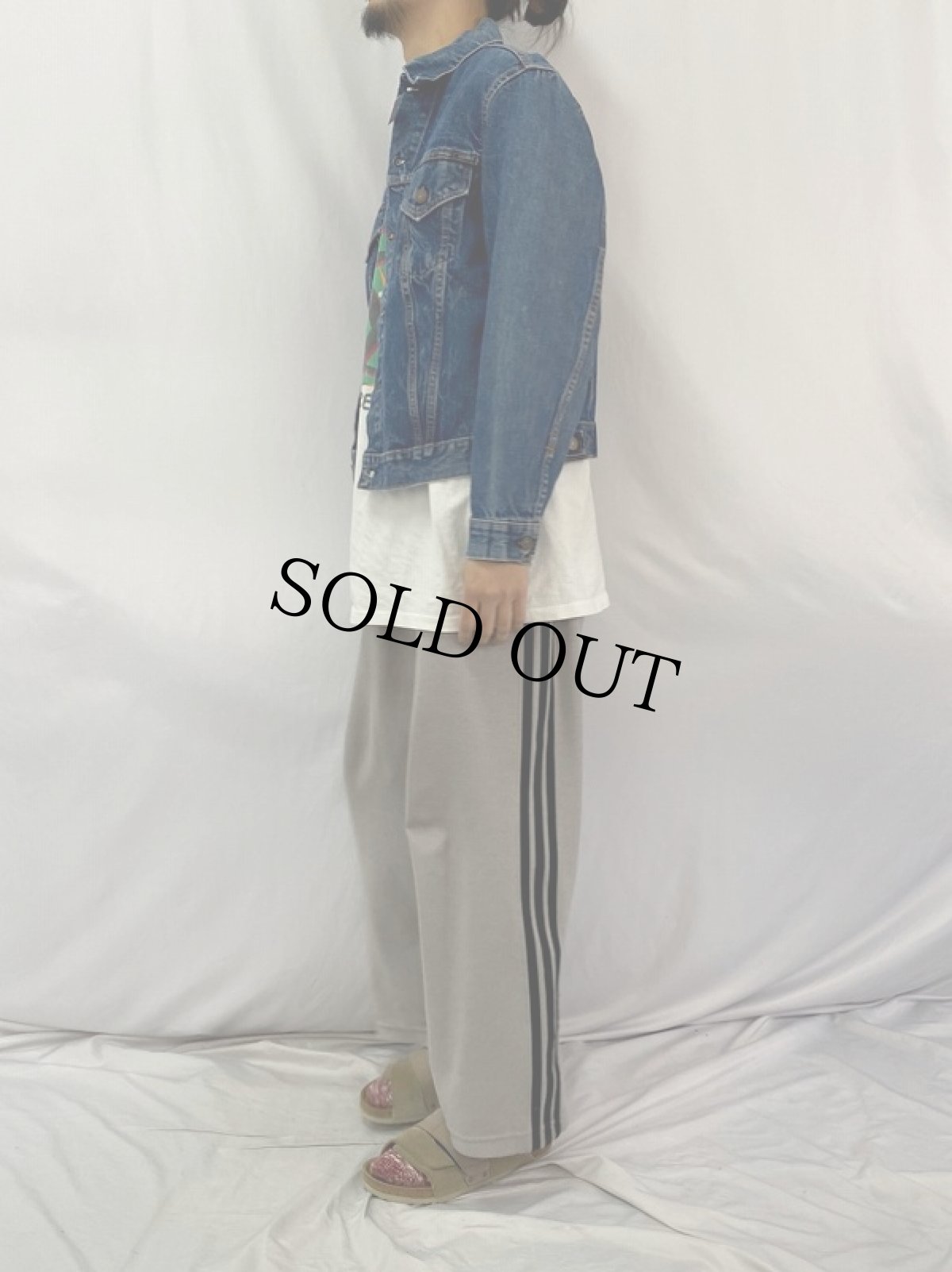 画像3: 60's LEVI'S 70505 BIGE デニムジャケット (3)