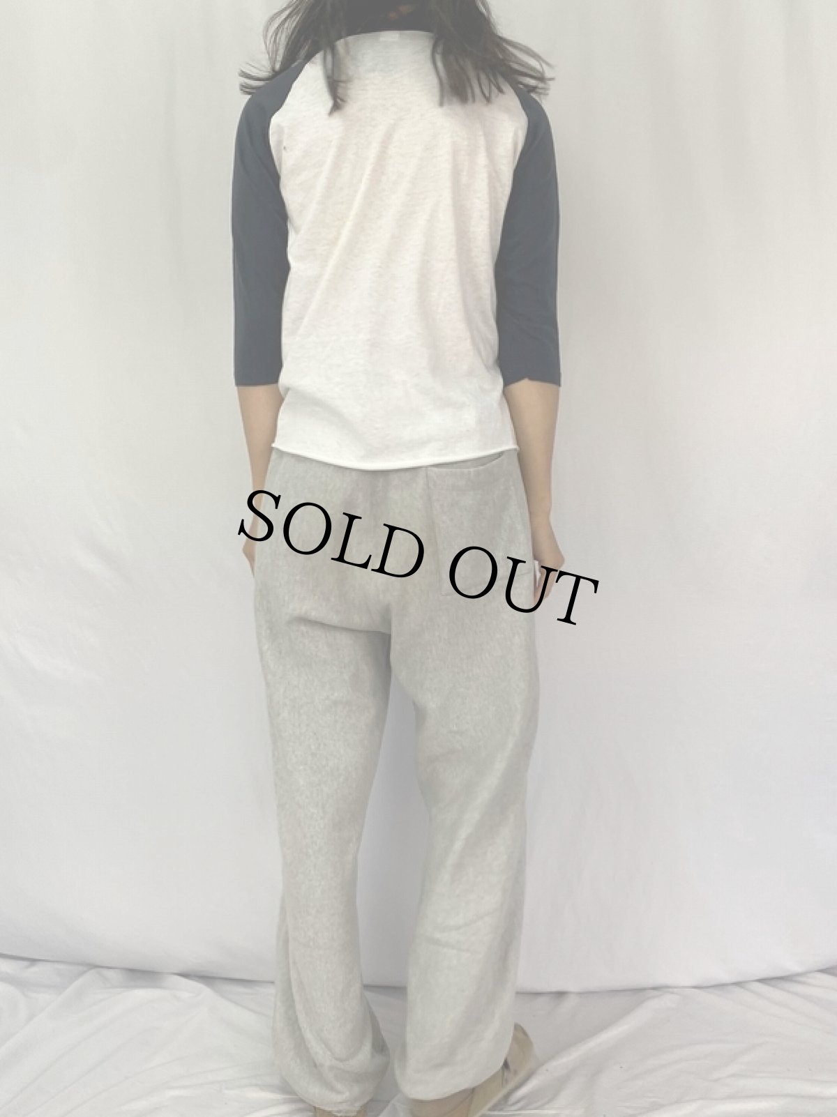 画像4: 80's Space Invaders ゲームプリント ラグランロンT XL (4)