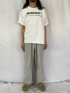 画像2: 【お客様お支払処理中】BOSE 音響機器メーカー ロゴプリントTシャツ XL (2)