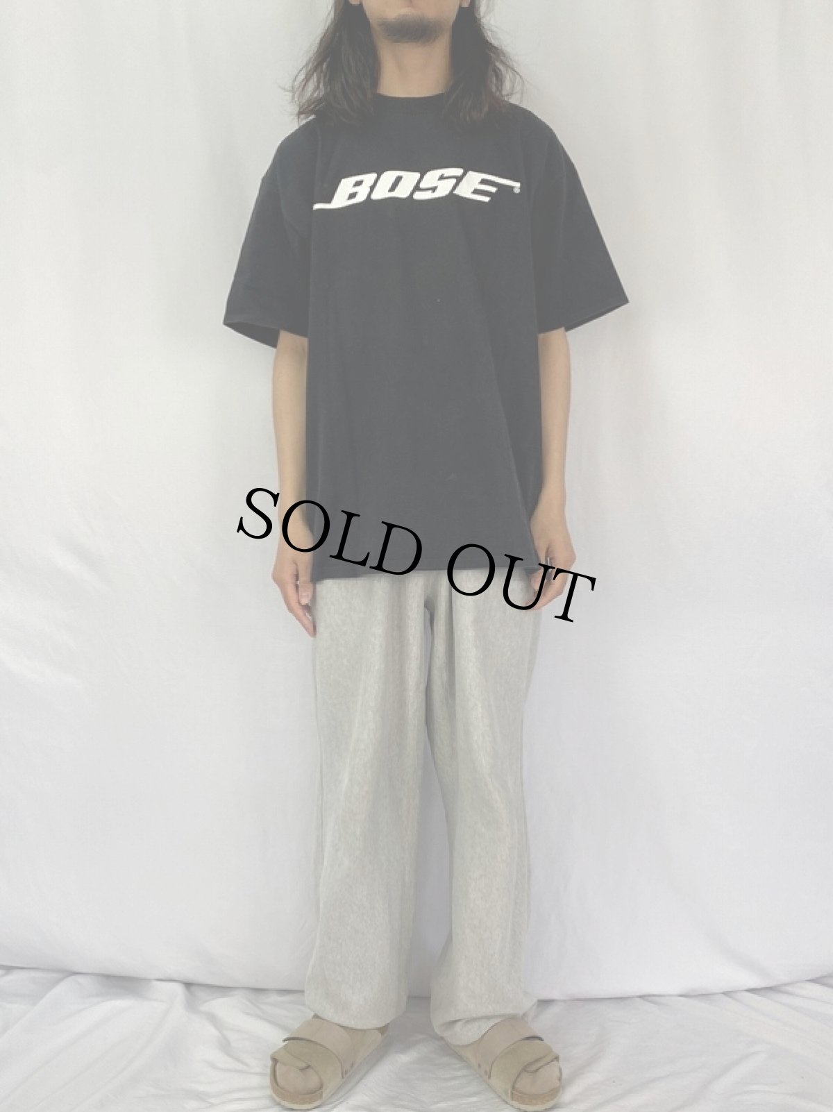 画像2: 90's BOSE USA製 音響機器ロゴTシャツ XL  (2)