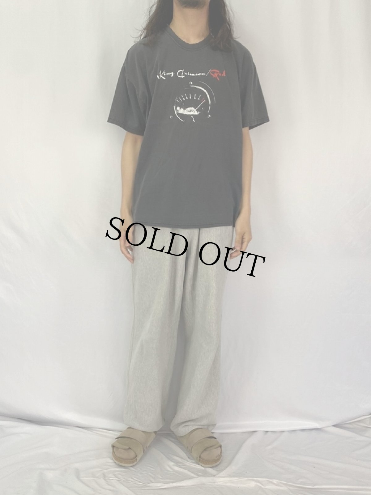 画像2: King Crimson プログレッシブロックバンドTシャツ XL (2)