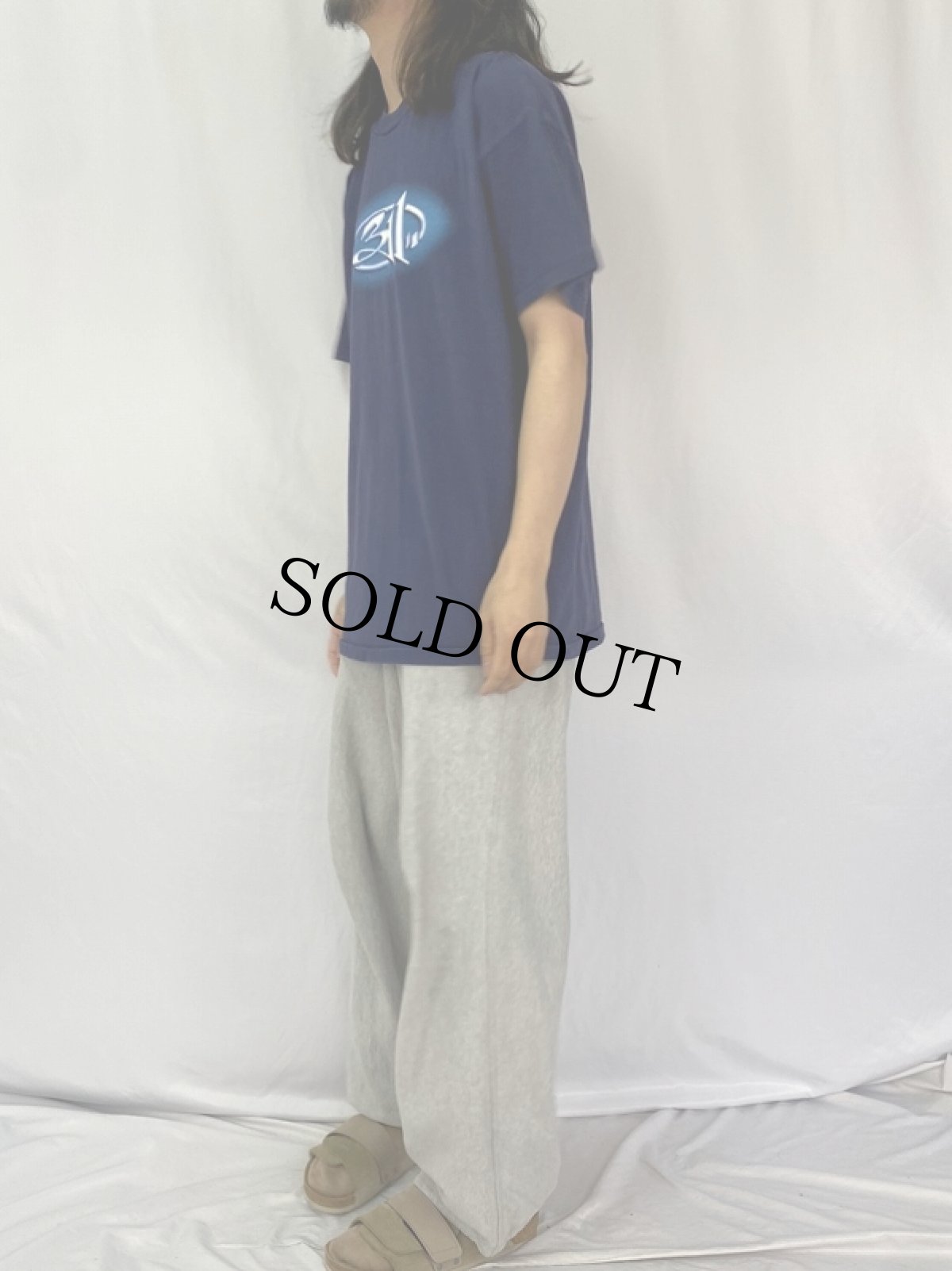 画像3: 90's 311 ロゴ×エイリアン ミクスチャーロックバンドTシャツ XL  (3)