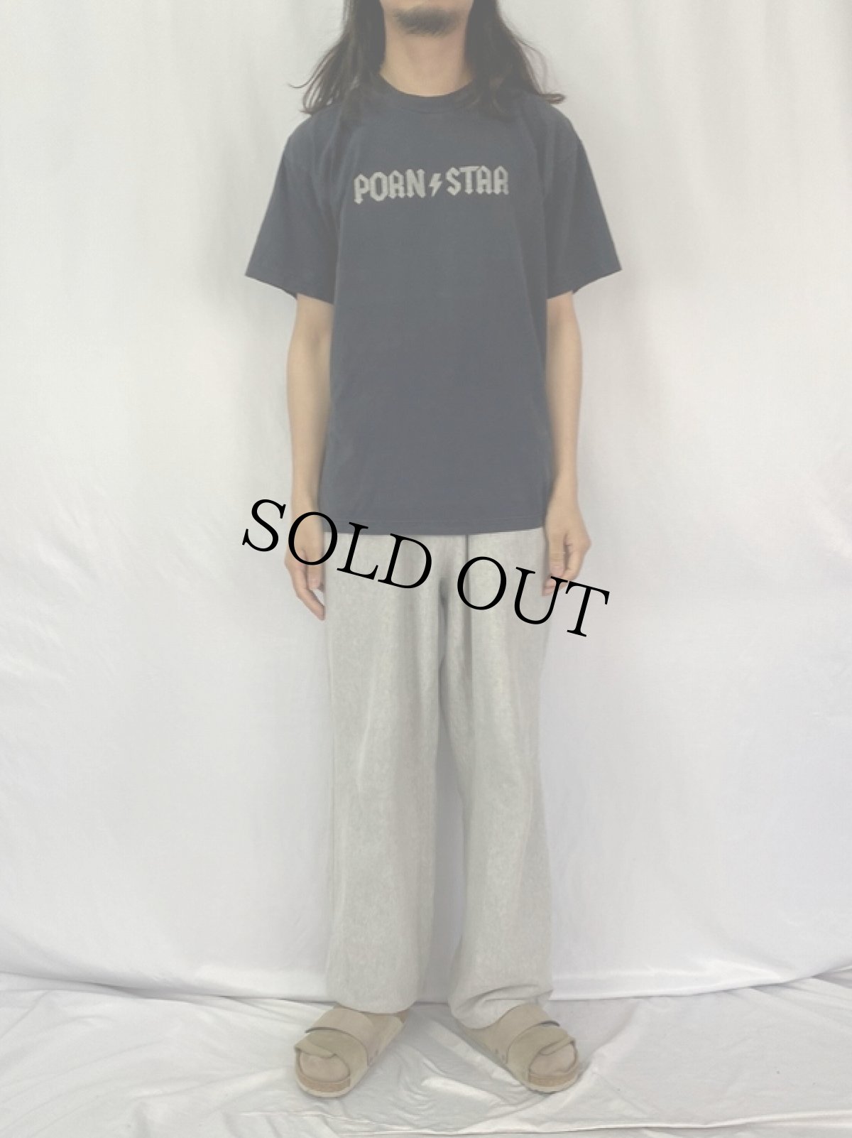 画像2: 90's PORN STAR USA製 パロディTシャツ (2)