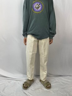 画像2: 90's Calvin Klein USA製 ホワイトデニムパンツ W34 (2)