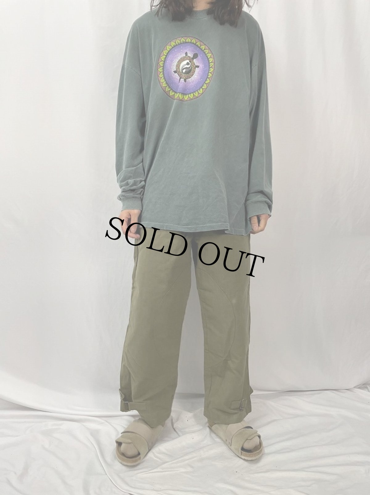 画像2: 40〜50's FRENCH ARMY M-38 モーターサイクルパンツ DEADSTOCK (2)