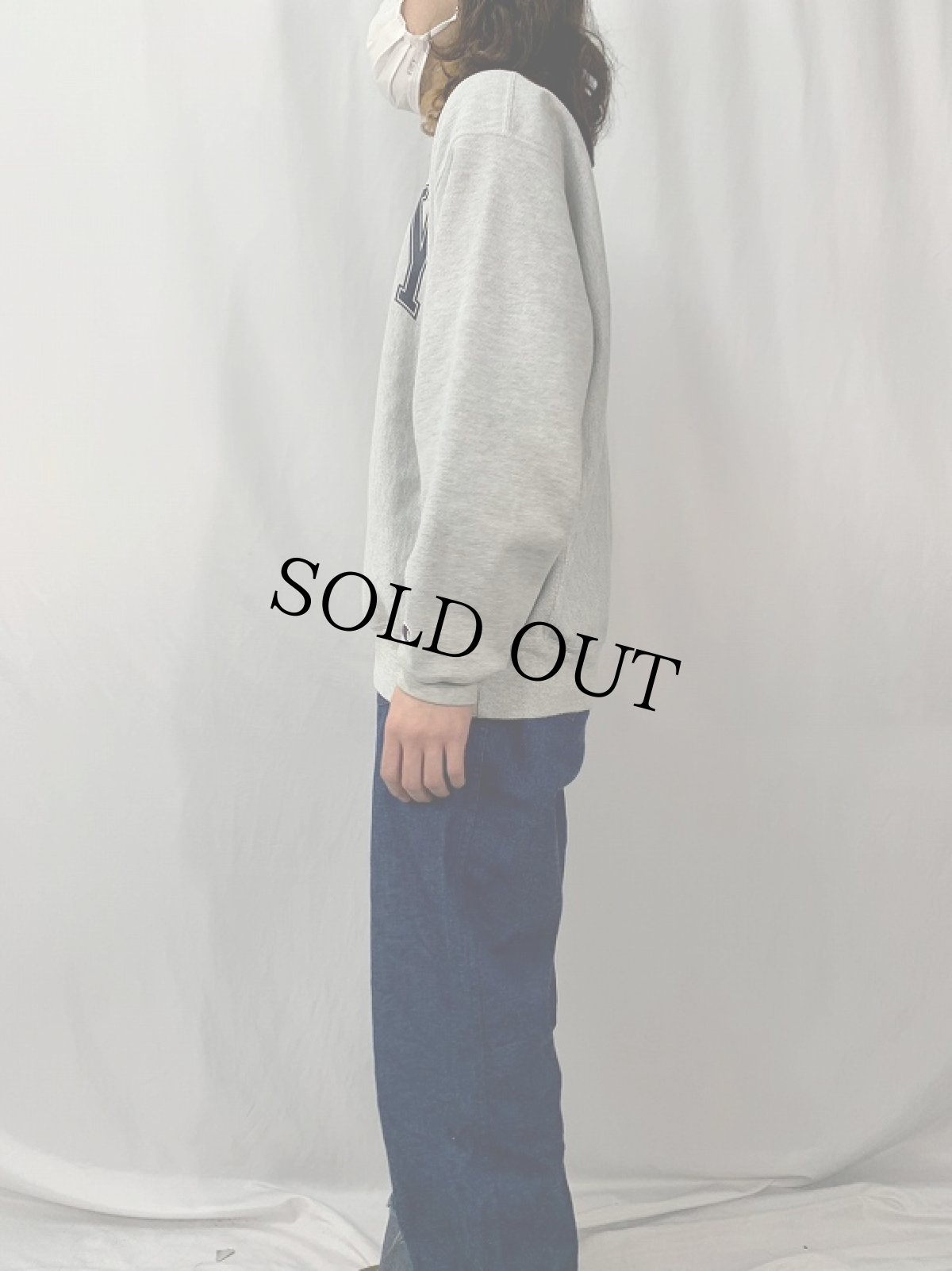 画像3: Champion PREMIUM REVERSE WEAVE "MERCY HIGH" プリントスウェット M (3)