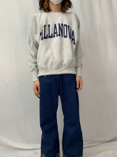 画像2: Champion REVERSE WEAVE "VILLANOVA" プリントスウェット M (2)