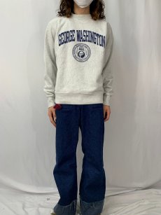 画像2: Champion REVERSE WEAVE "GEORGE WASHINGTON" プリントスウェット M (2)