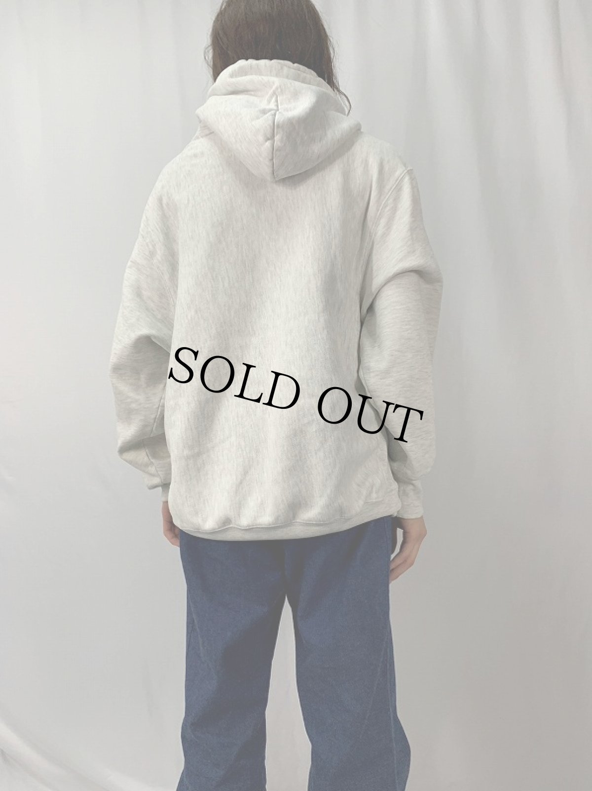 画像4: Champion REVERSE WEAVE "EASTERN MICHIGAN" プリントスウェットフーディ L (4)