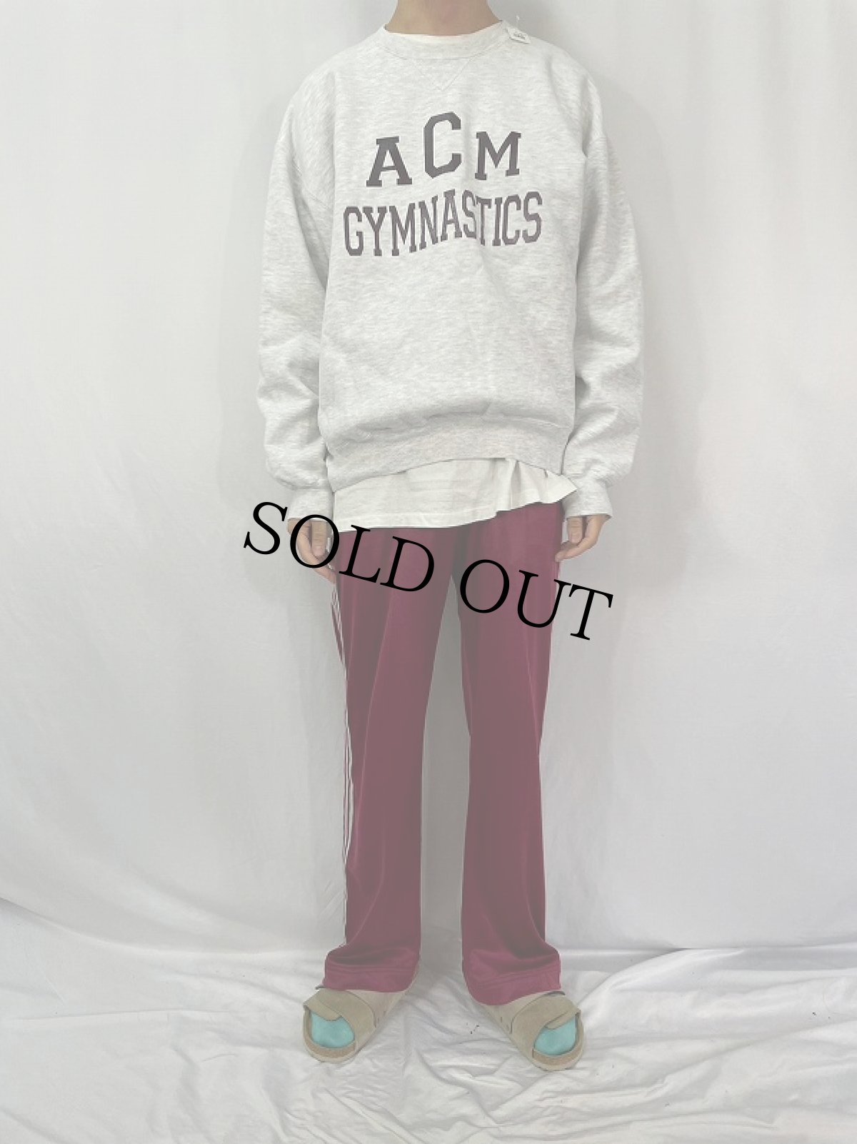 画像2: 90's RUSSEL ATHELETIC USA製 "ACM GYMNASTICS" スウェット L (2)